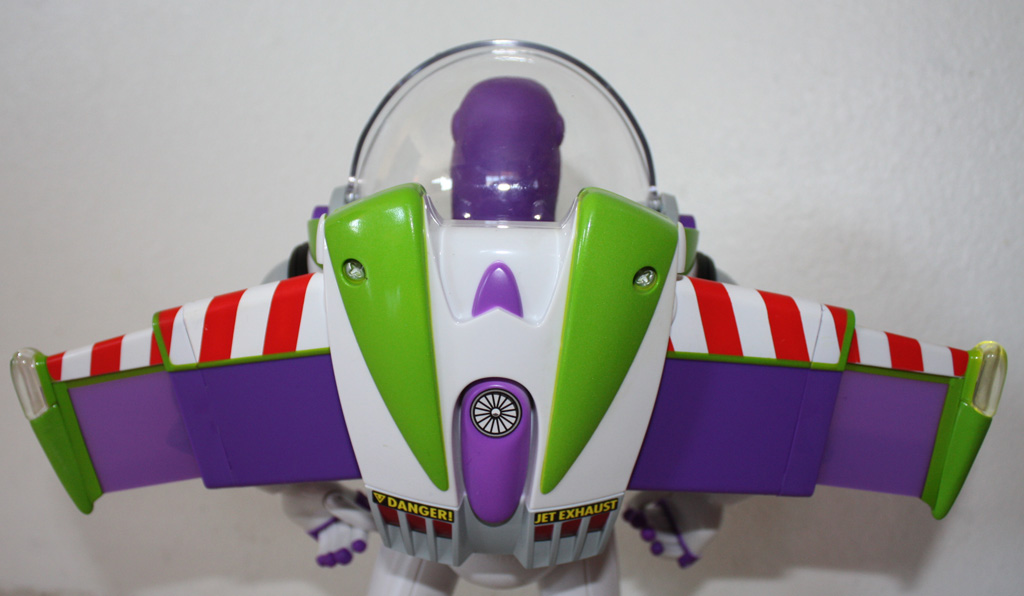 Buzz Lightyear 3 Buzz's jetpack and popout wings. William David