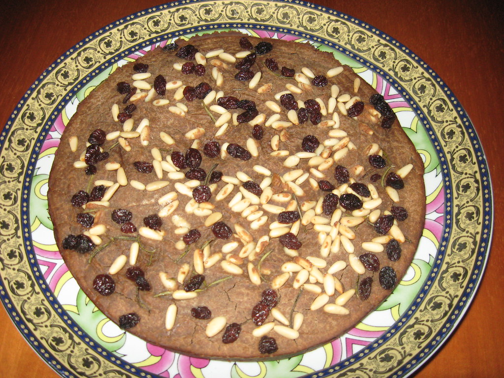 Patuna...Castagnaccio...Chestnut cake Vecchia ricetta trad… Flickr