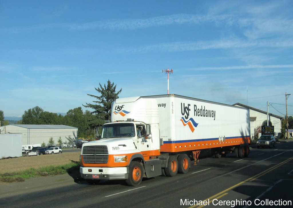 USF Reddaway Ford Aeromax, Truck 79055 An old USF Reddawa… Flickr