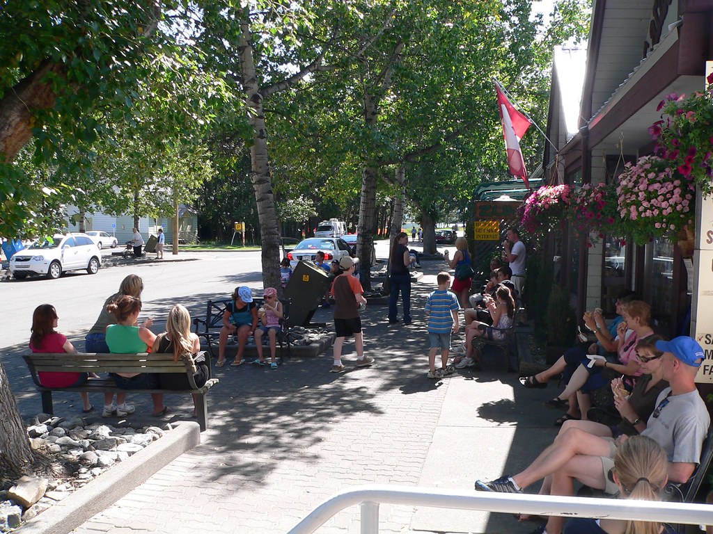 Downtown Waterton Taken on our trip to Waterton Lakes Nati… Flickr