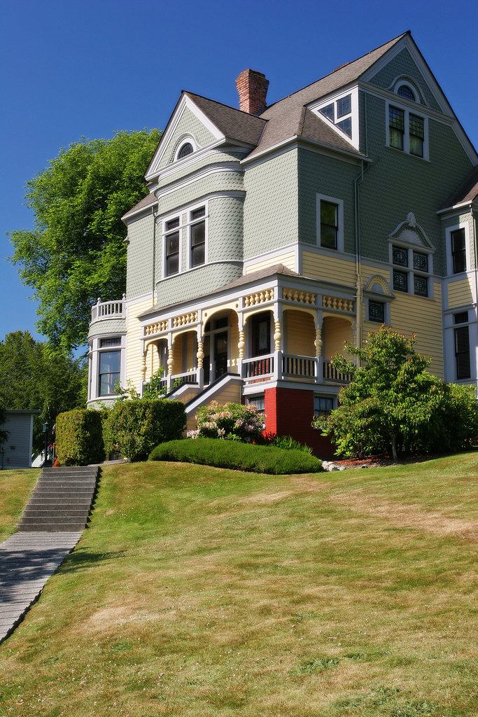 Historic Home Beautiful and Historic Port Gamble Washingto… Flickr