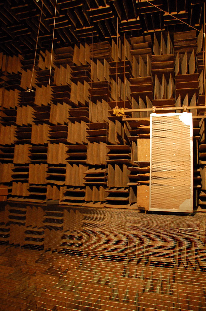 Lab Visit, UCLA Physics Anechoic Chamber Victoria Vesna Flickr