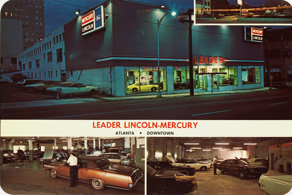 Leader LincolnMercury, Atlanta GA, 1970s a photo on Flickriver