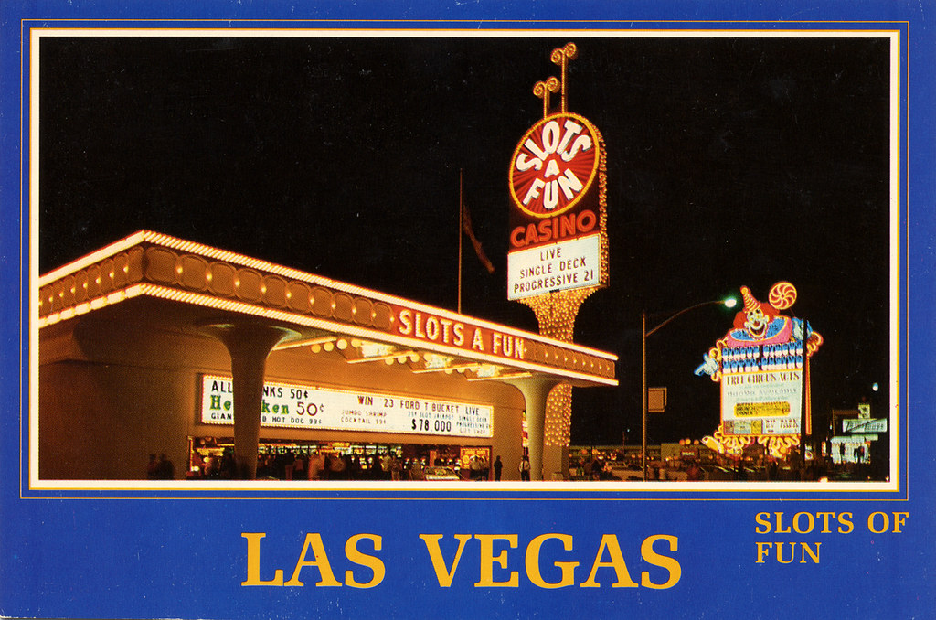 Slots A Fun Casino, 1980's Las Vegas, Nevada