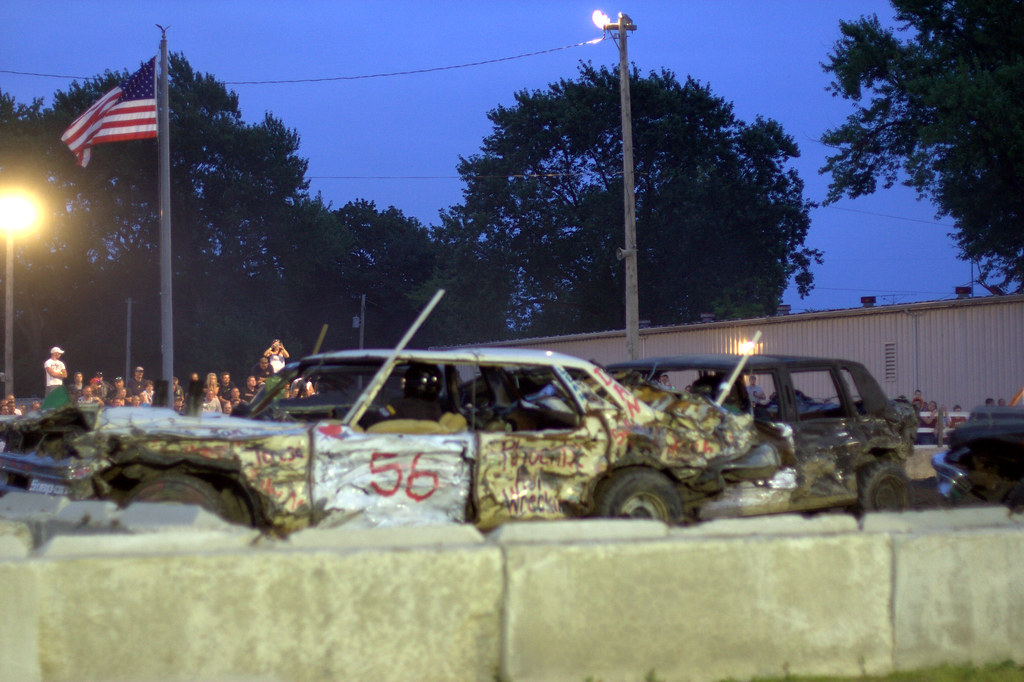 Demolition Derby Woo derby! Smash 'em up! Benny Mazur Flickr