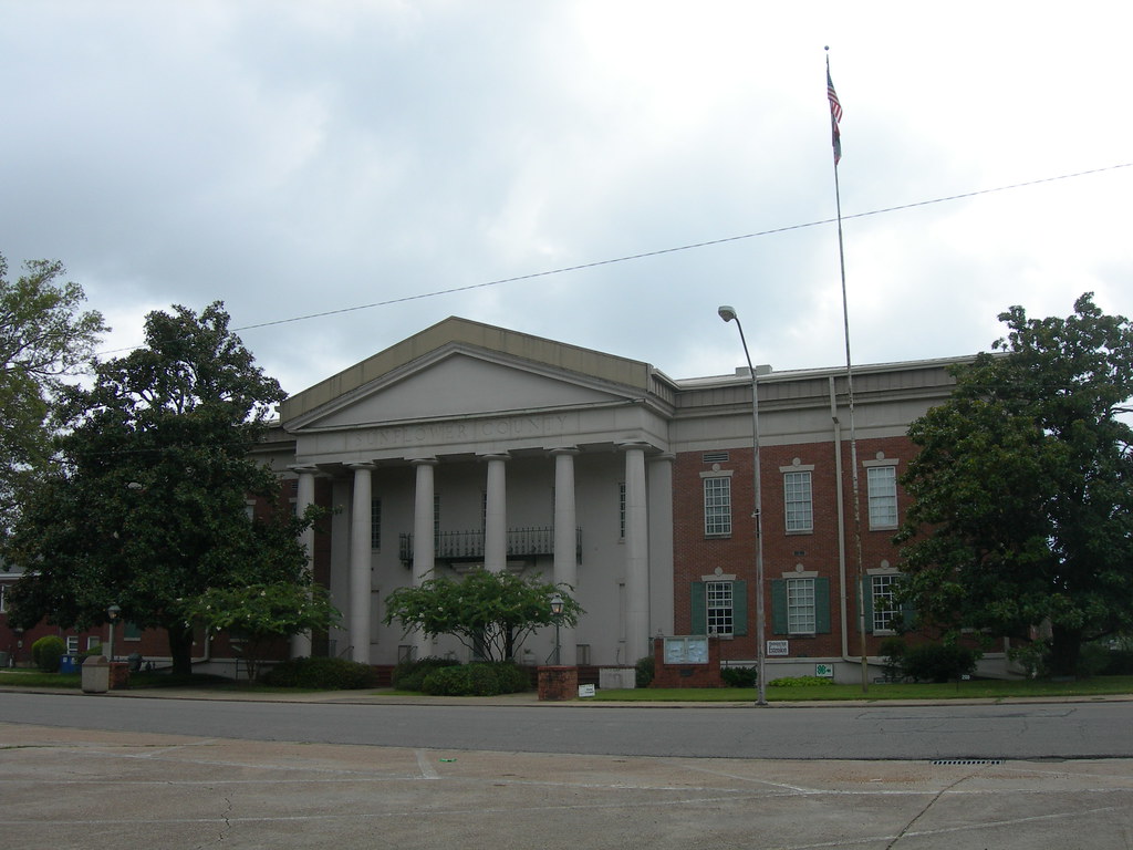 Sunflower County Courthouse Indianola, Mississippi Flickr