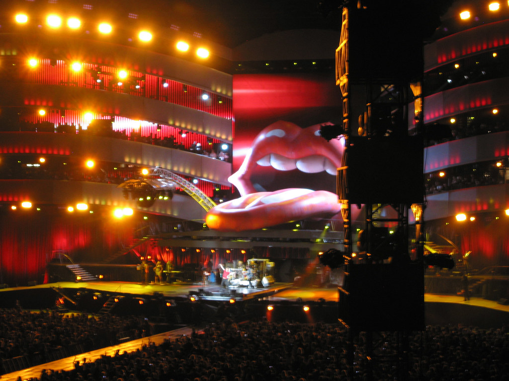 Rolling Stones A Bigger Bang Tour. Oakland Coliseum, 2006 rocor