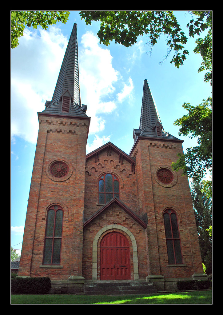 United Methodist Church Grass Lake, Michigan One of the … Flickr