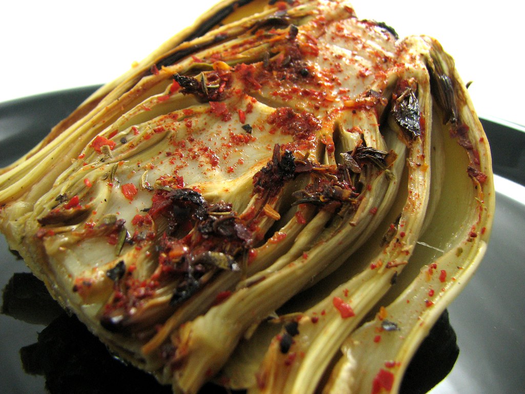 Herb Roasted Fennel Super fresh fennel bulb, brushed with … Flickr