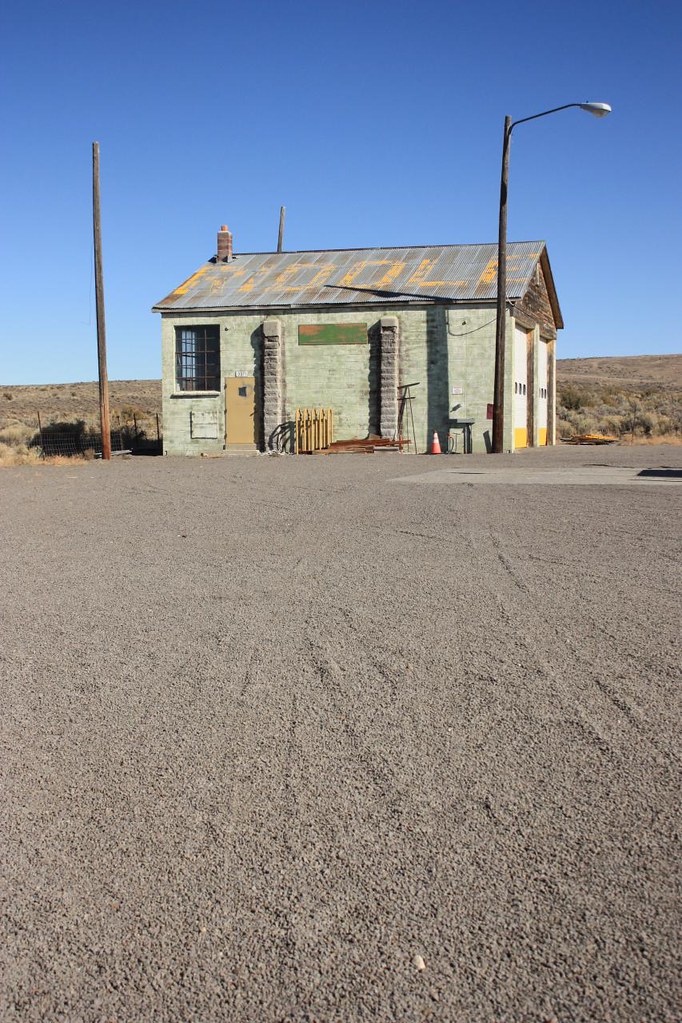 Unsolved Riddle, Idaho. Old highway maintenance shop. Devon Blunden