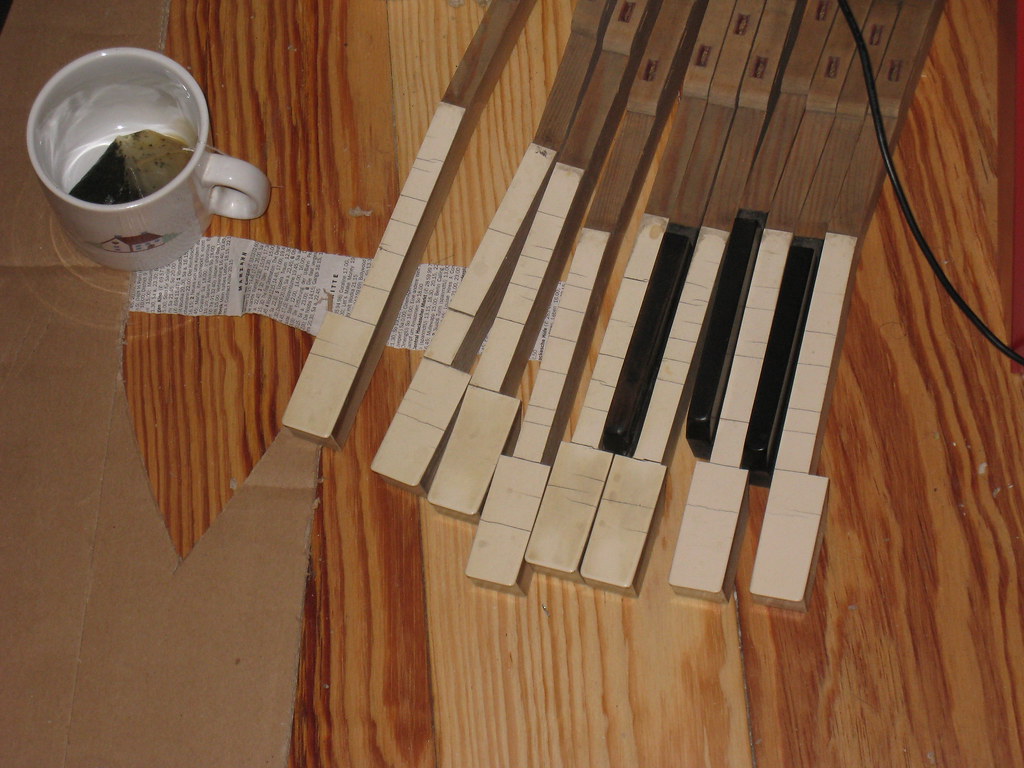 party planning raw materials loose piano keys johnerikjordan Flickr