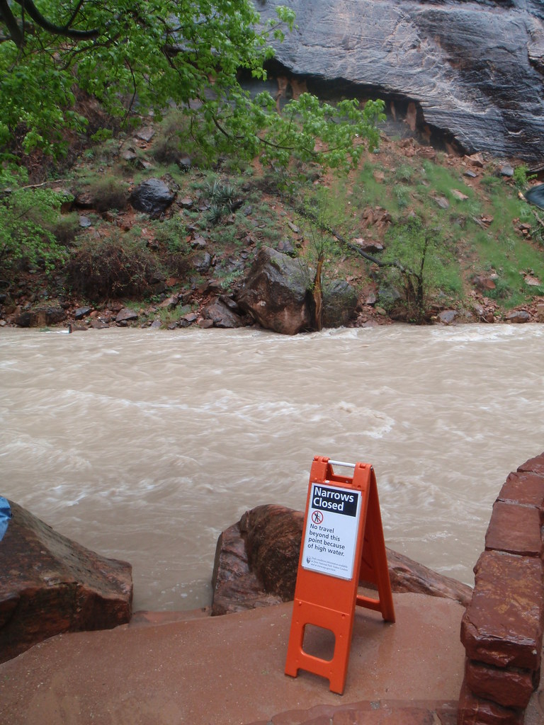 Narrows Closed Zion National Park motojeros Flickr