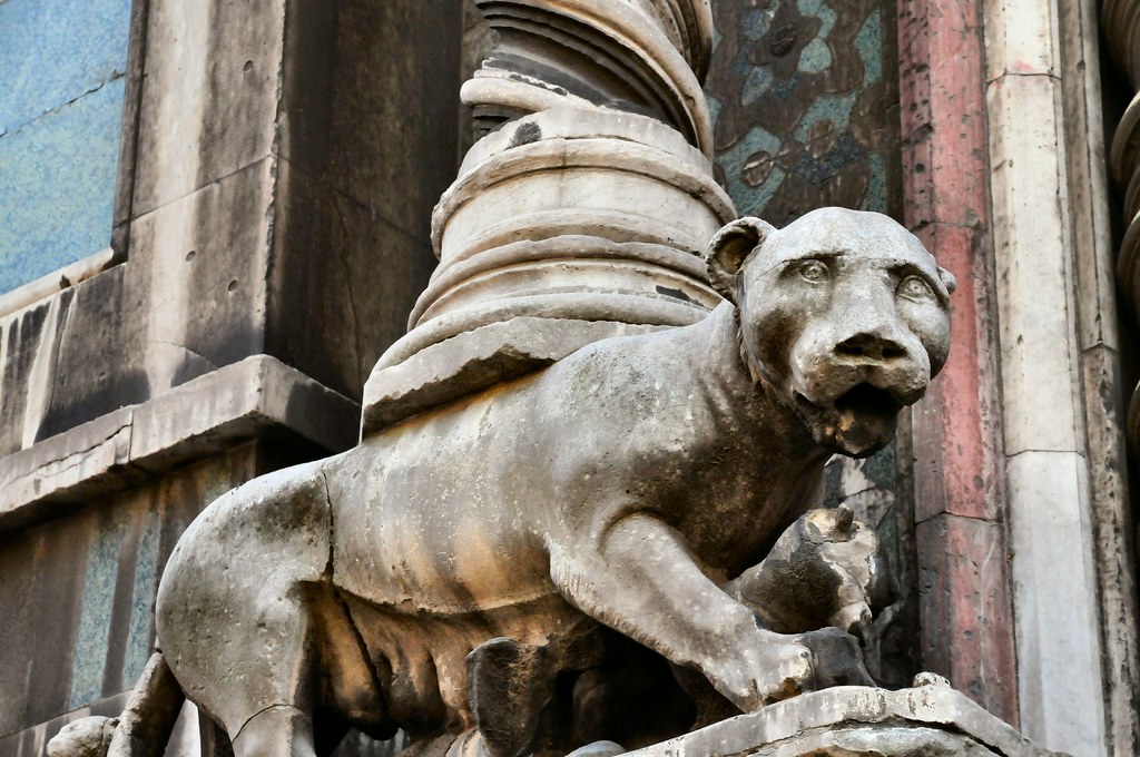 Florence Duomo Lion statue mbell1975 Flickr