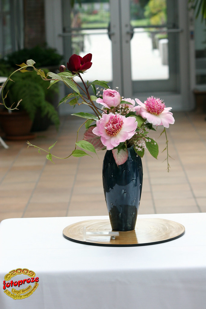 Ikebana at Peony Exhibition C20090613 053 Jardins Botaniqu… Flickr