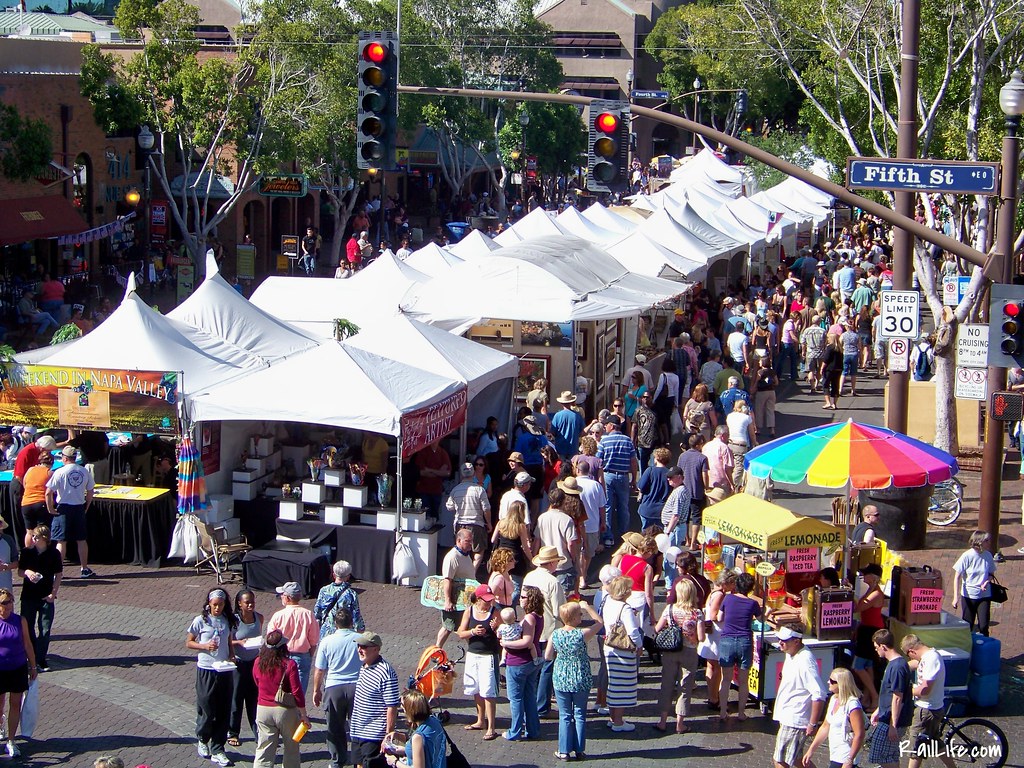 Tempe Arts Festival on Mill Avenue Nick Bastian Flickr