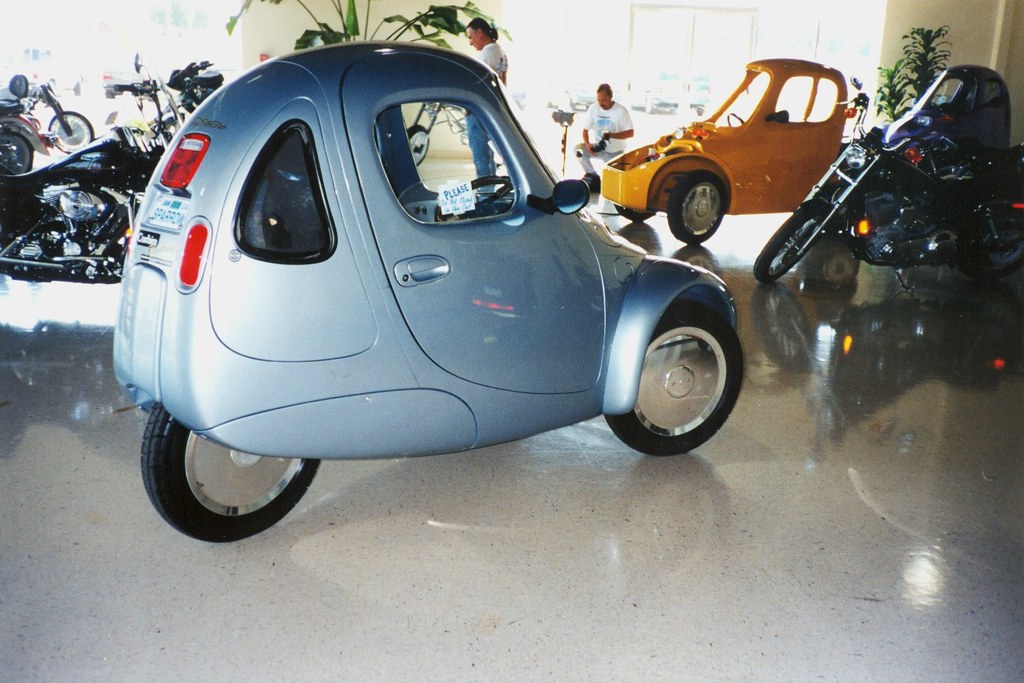 Corbin Sparrow Electric Car Factory Showroom, 1998 Flickr