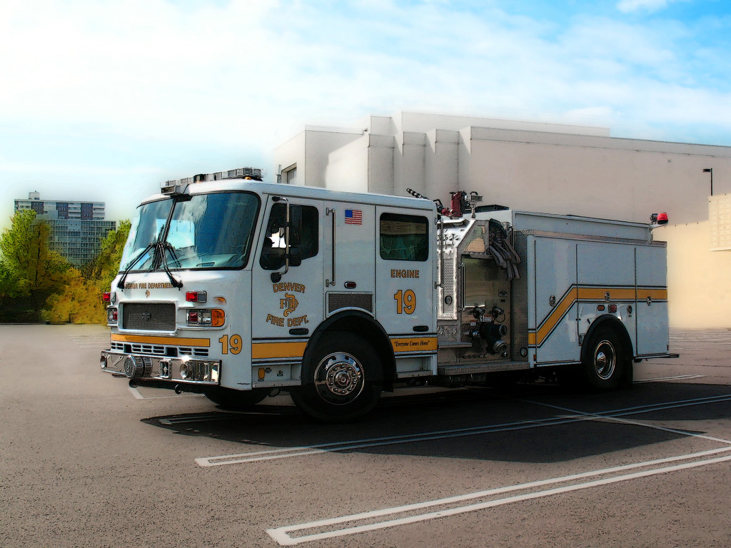 New19 Denver Fire Department's new engine 19. Ed Flickr