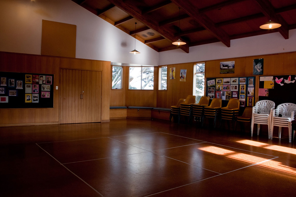 Church hall Interior of the Church Hall christchurch.ellerslie