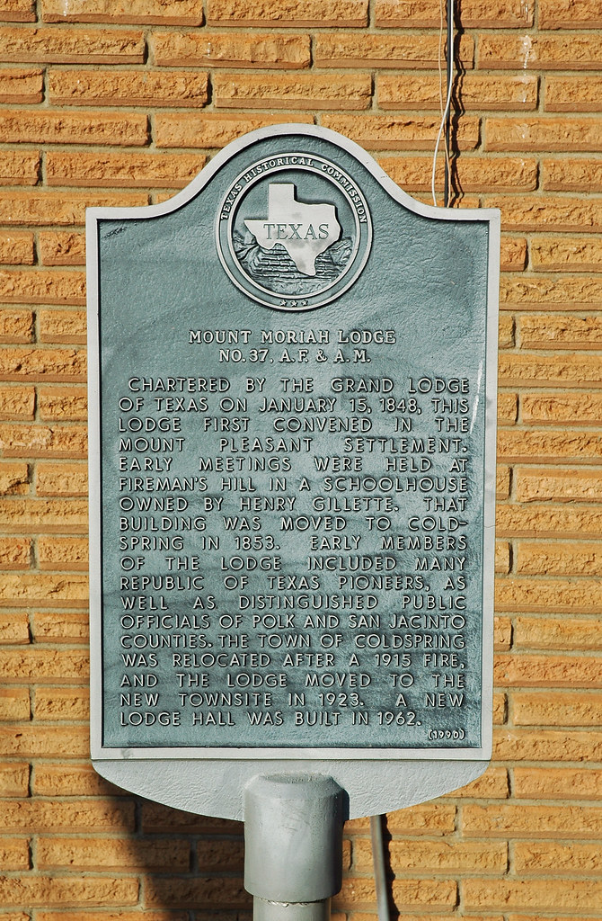 Mount Moriah Lodge No. 37 A.F. & A.M. Historical marker lo… Flickr