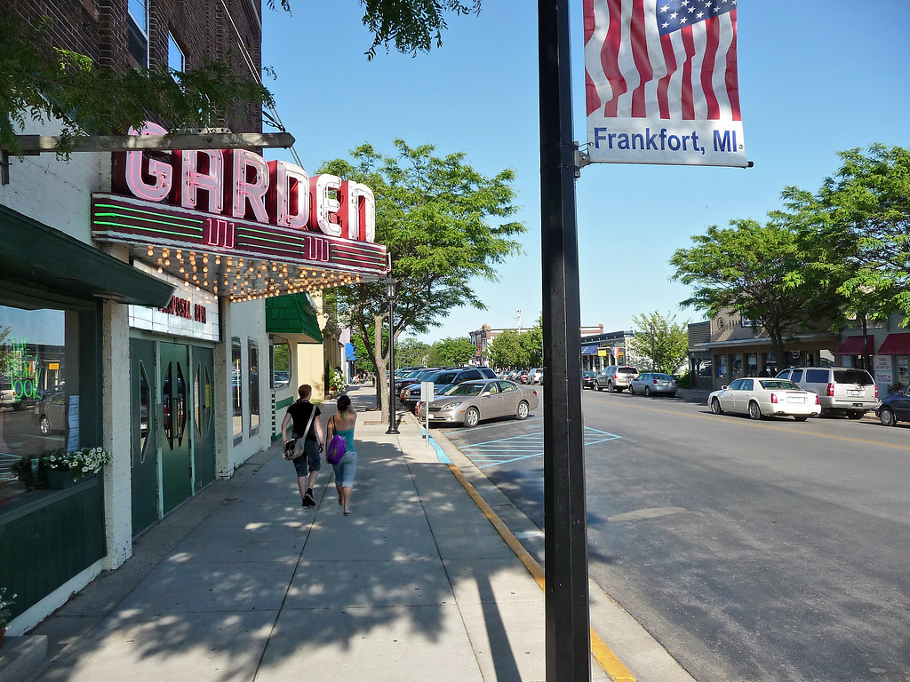 Main St. Frankfort, Michigan, USA Facing east on Main St… Flickr