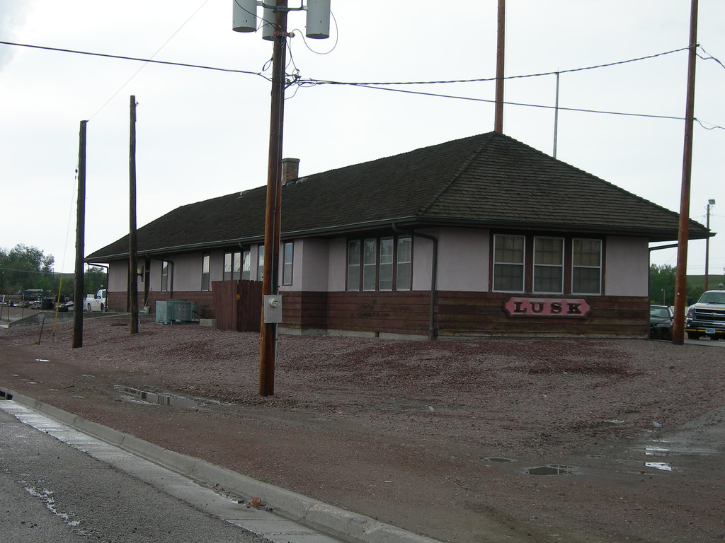 Lusk Train Depot Lusk, Wyoming We came through Lusk in 200… Flickr