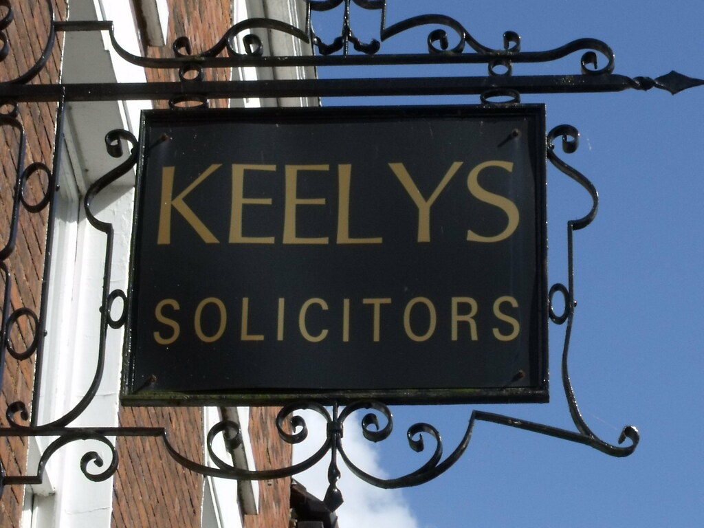 Keeleys Solicitors Dam Street, 28 Lichfield sign Flickr