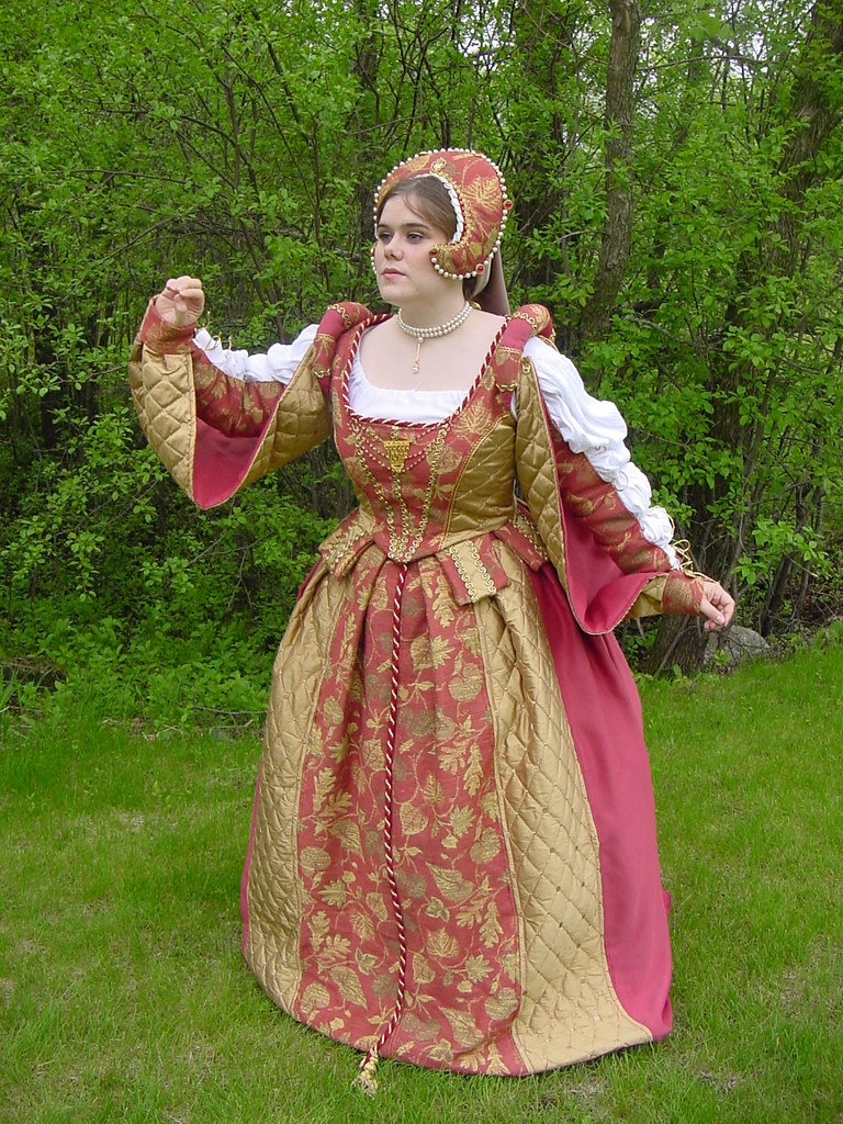 Red Tudor Court Dress 039 Flickr