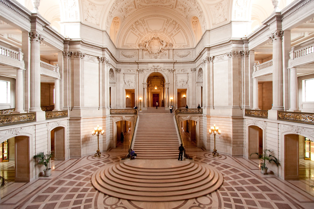 Interior of San Francisco City Hall The City Hall of San F… Flickr