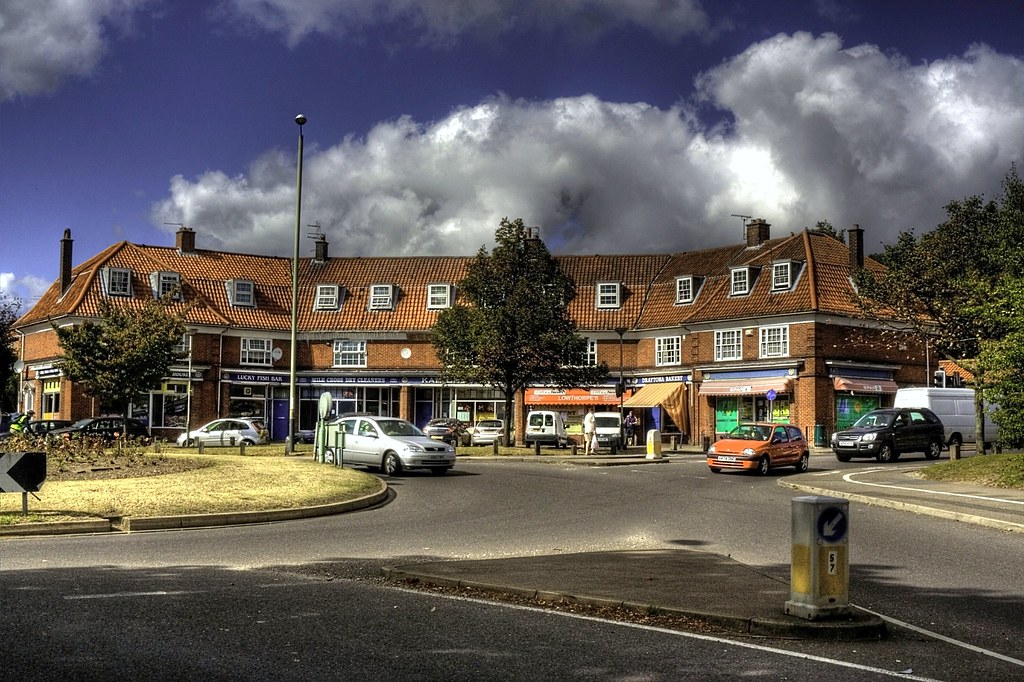 Mile Cross Roundabout, Norwich UK. Norwich now and then. Flickr