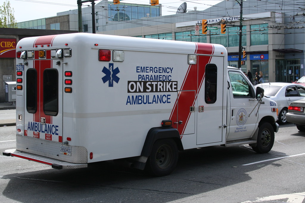 paramedics in BC are on strike... essential service onl… Flickr