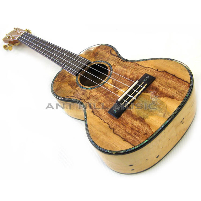 Mango A yummy, spalted mango wood, tenor ukulele! Noah Hall Flickr