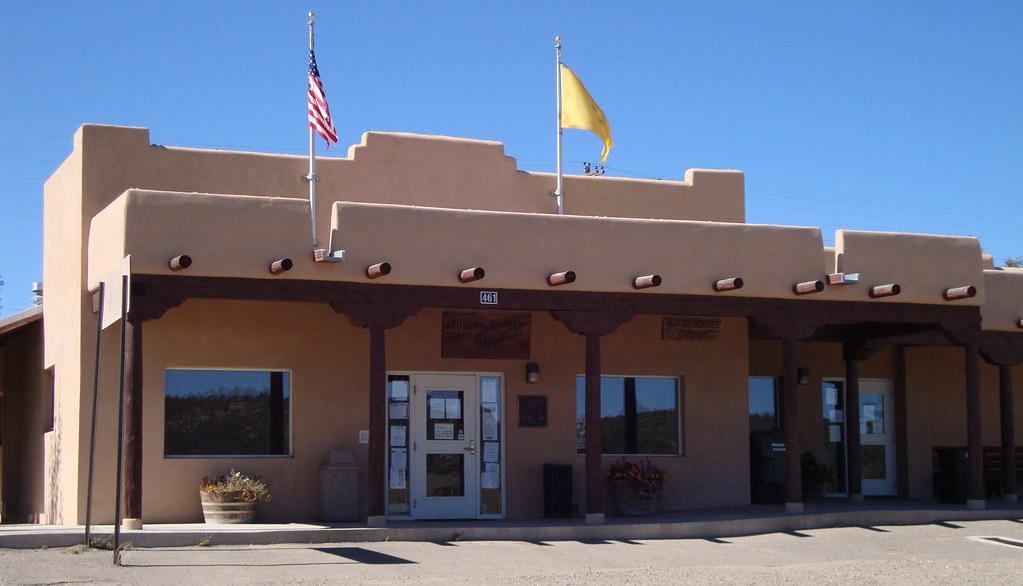 Corona, New Mexico City Hall Corona is located on US Route… Flickr