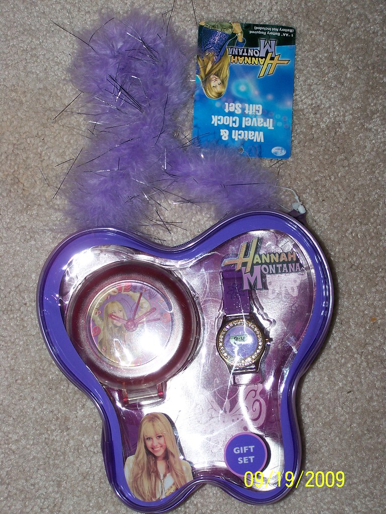 Hannah Montana 1 Hannah Montana Travel clock and watch in … Flickr