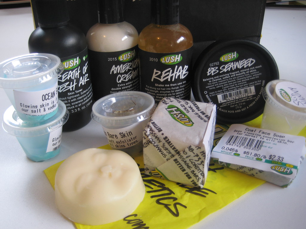 My Lush purchases (and free samples!) XD Purchased Breat… Flickr