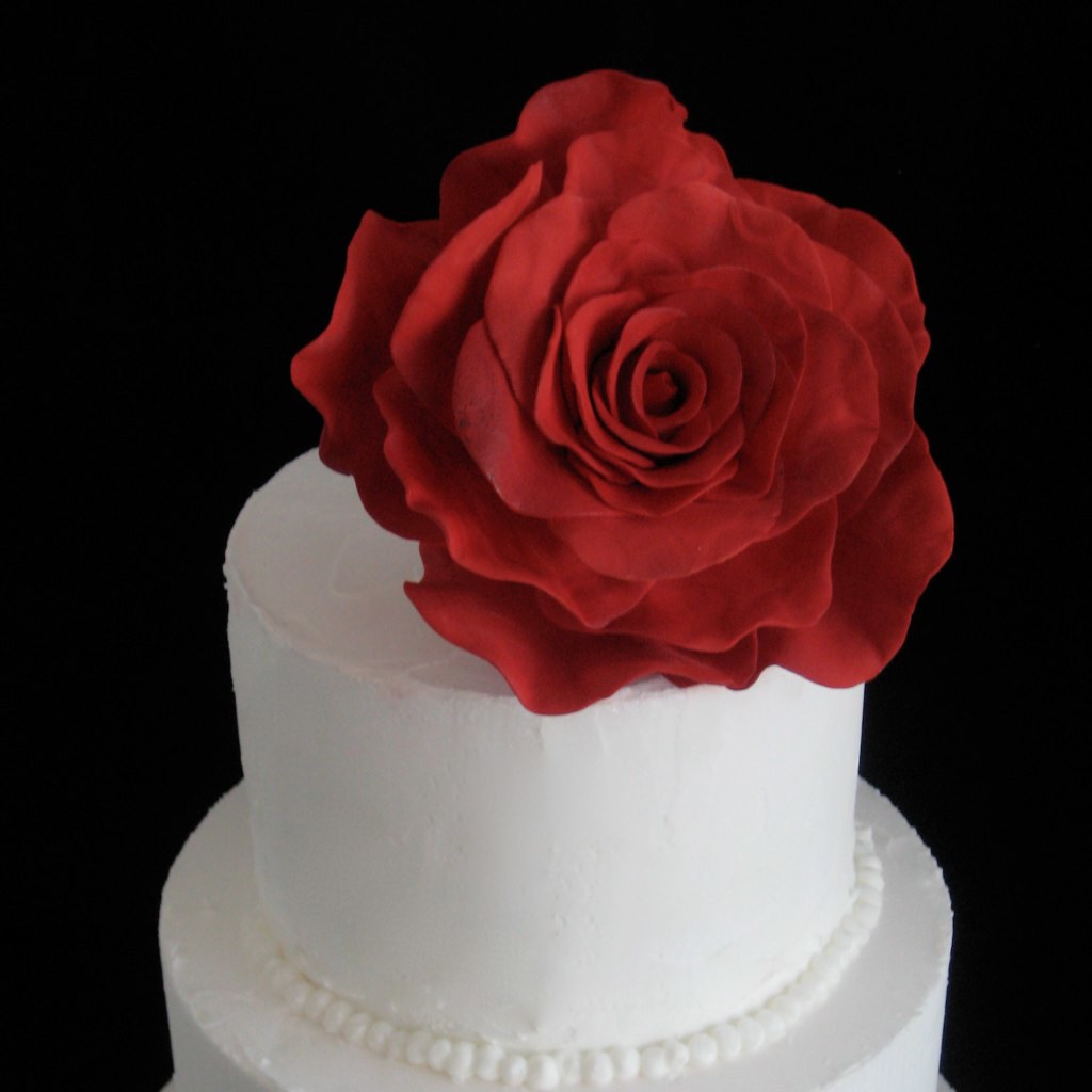 Sugar Flower Shop "Legends Rose" Wedding Cake Inspired by … Flickr