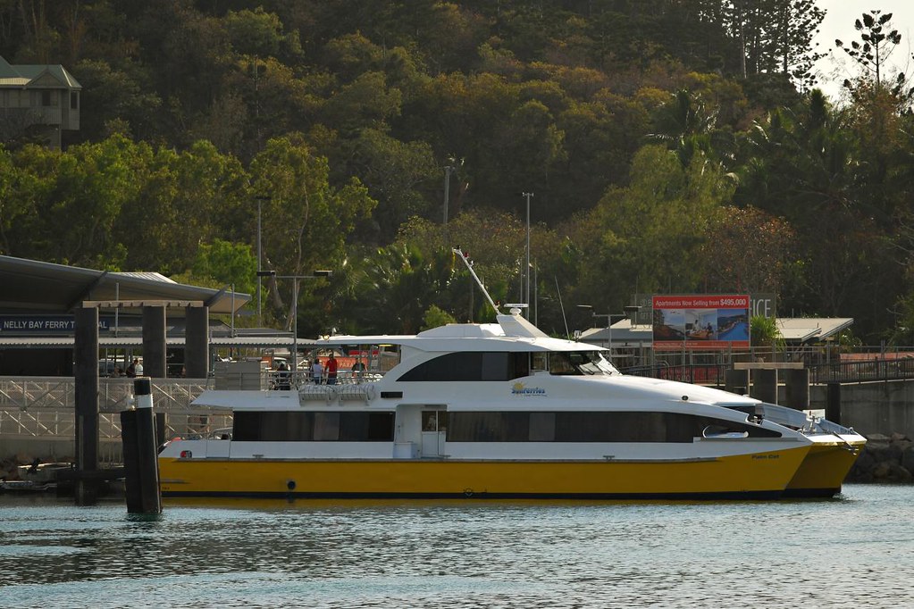 Nelly Bay Ferry Terminal The ferry terminal at Nelly Bay, … Flickr