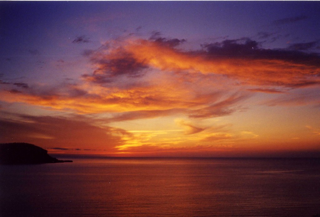 coucher de soleil à 2 dfouquere Flickr