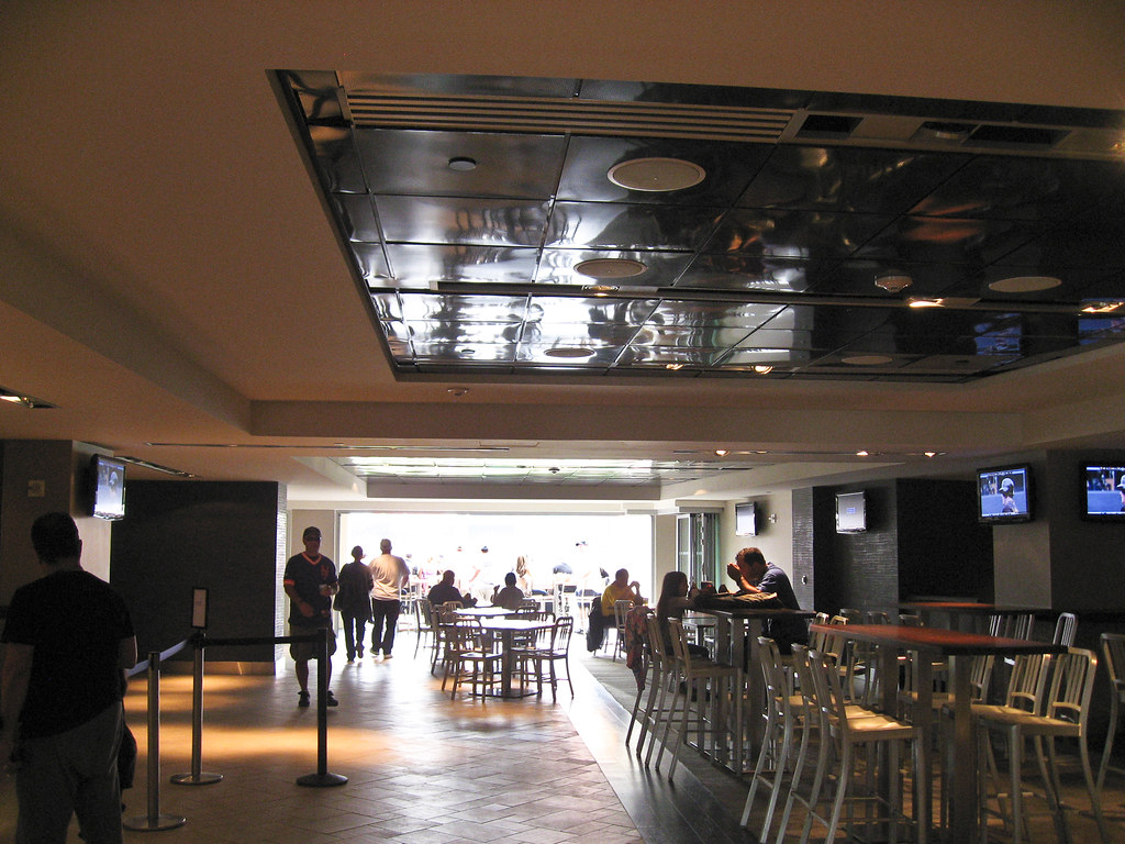 The Delta Club opens onto the stadium seating, giving a vi… Flickr