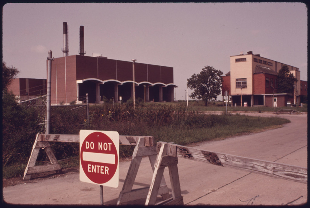 Smokestacks of the Holmes Road Incinerator Original Captio… Flickr