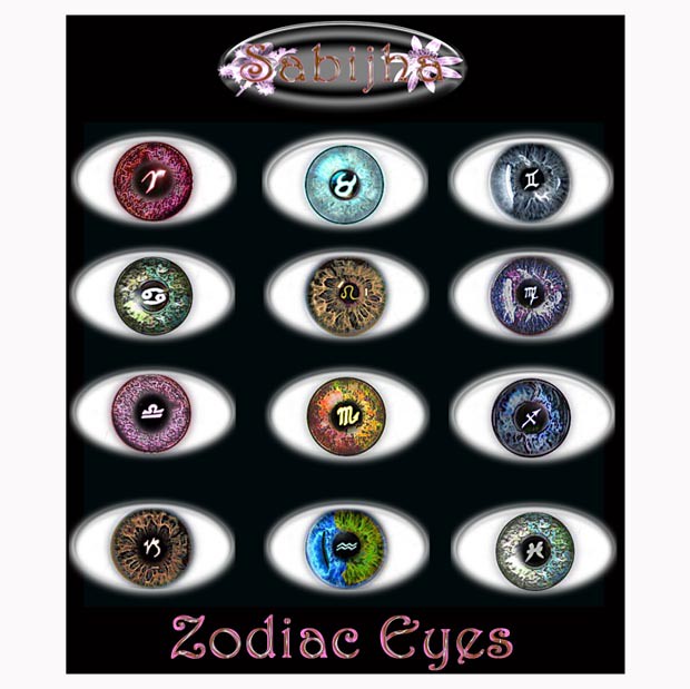 Zodiac Eyes Ad Sabijha Special collection Zodiac Eyes! Eac… Flickr