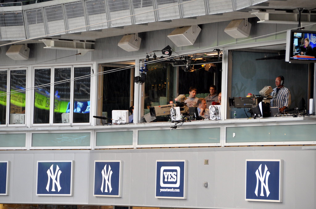 Yankees Broadcast Booth At New Yankee Stadium for the Wash… Flickr