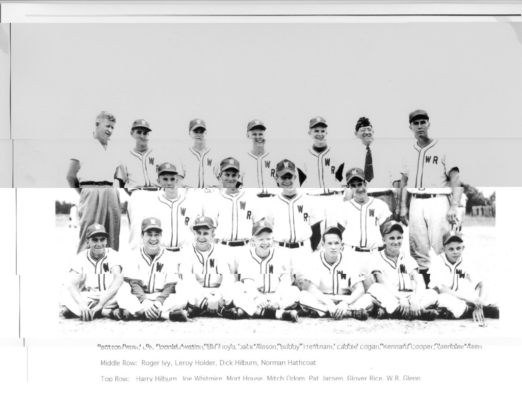 Walnut Ridge American Legion Baseball, 1950 era walnut ridge arkansas Flickr