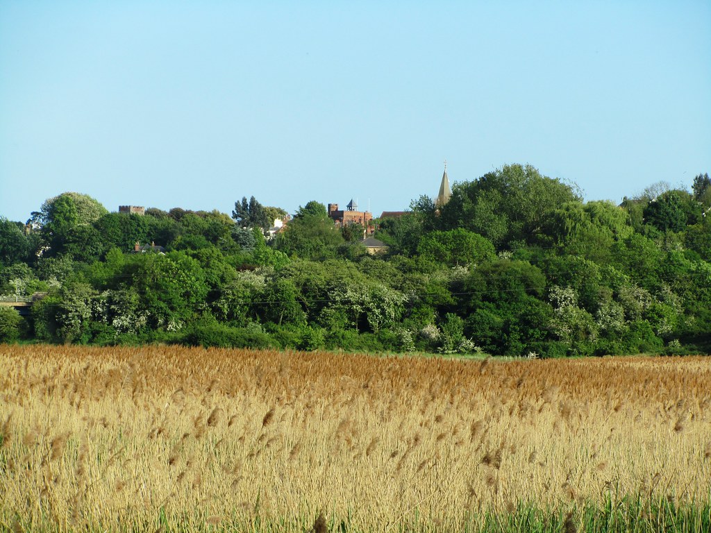 Maldon from Beeleigh A good view showing the rural setting… Flickr