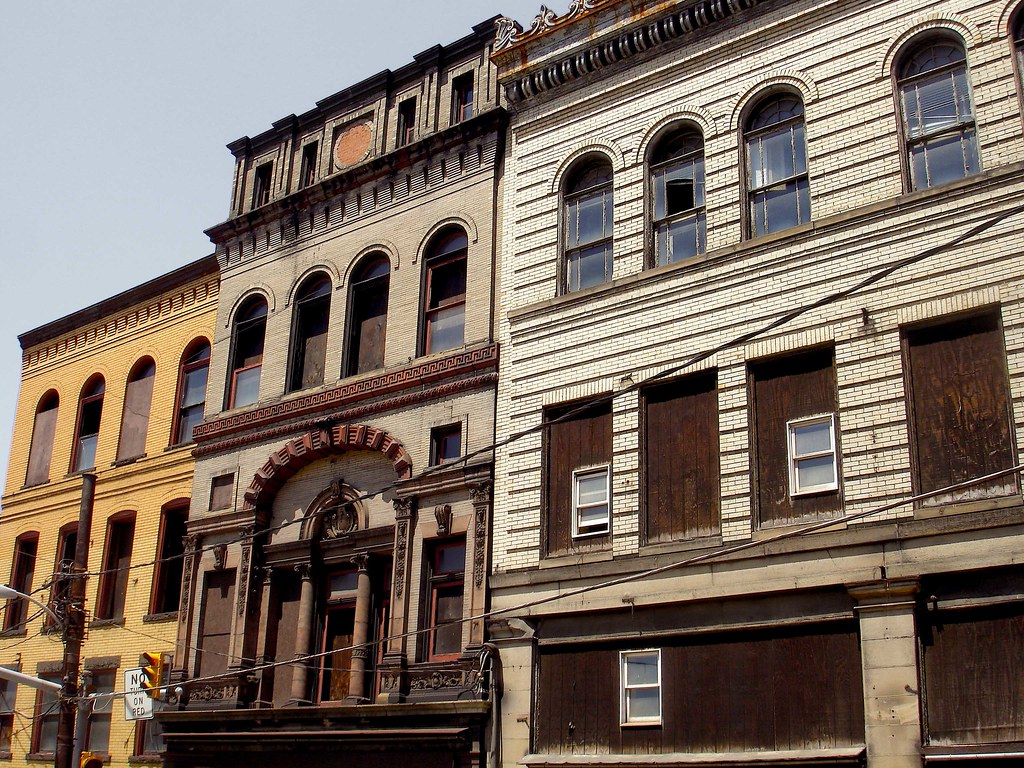 Abandoned Brownsville, PA facades a photo on Flickriver