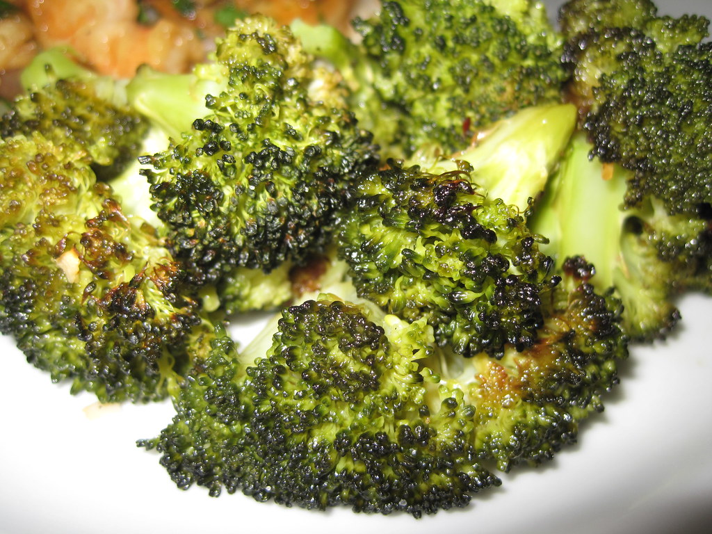 Blasted Broccoli close up Mama Sarah Kitchen Flickr