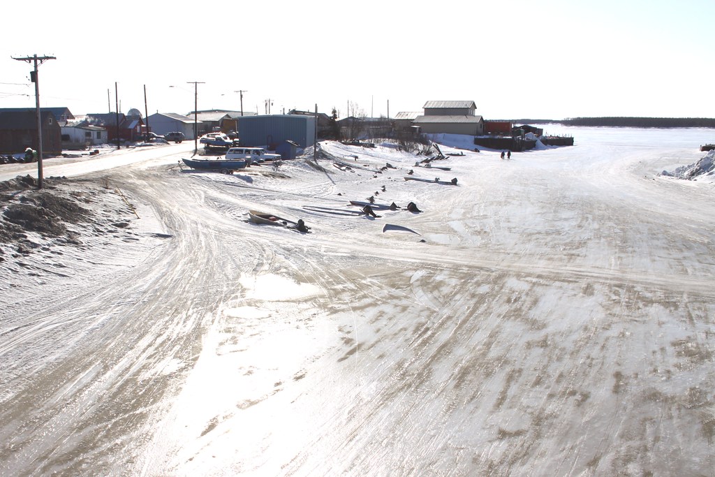 Kuskokwim River at Bethel, Alaska The river is the main mo… Flickr