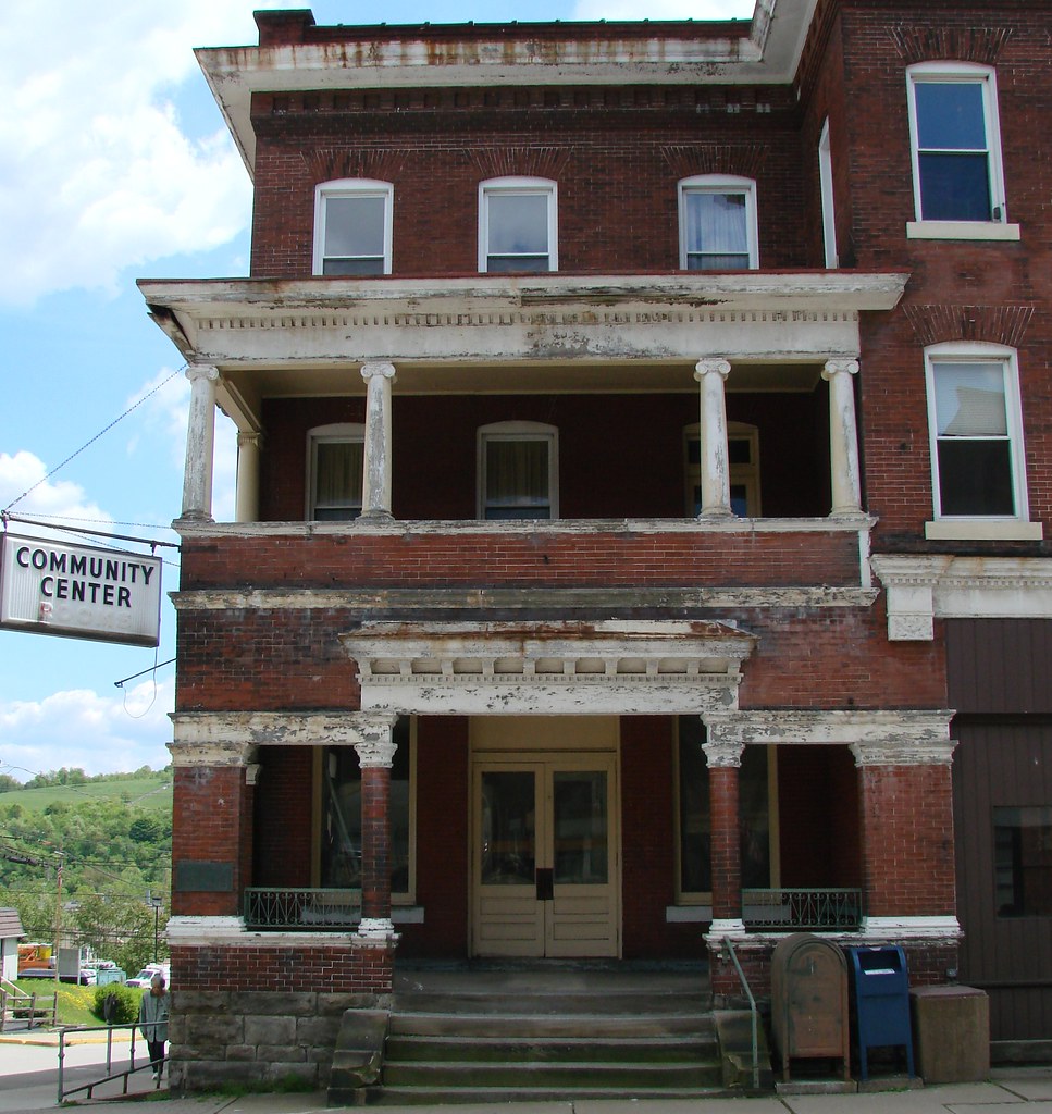 Library Donora, PA Old hotel Seth Gaines Flickr