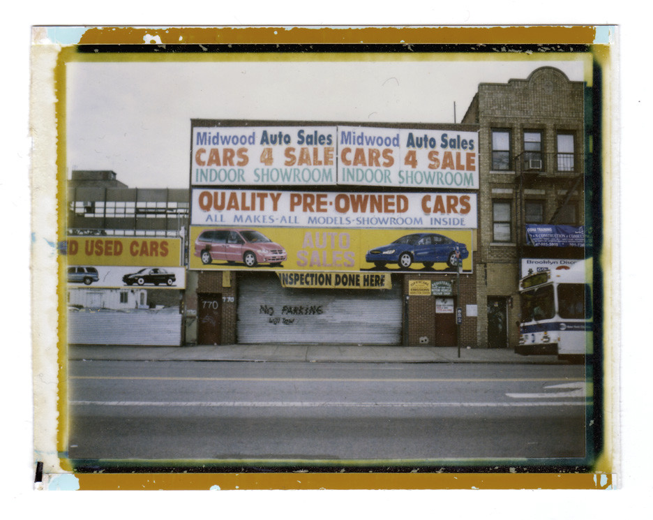 Brooklyn Coney Island Ave. Cars 4 Sale 669 Polaroid fi… Flickr