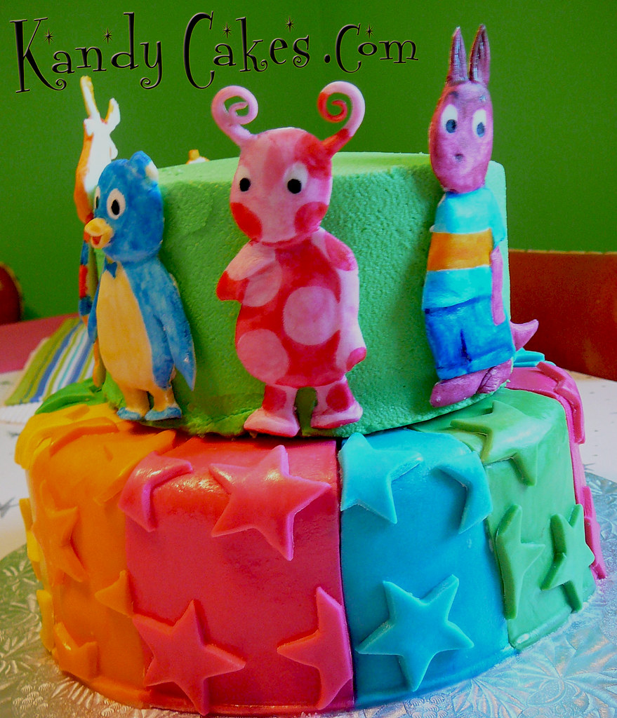 BackYardigans Birthday Cake by Kandy Cakes Leeroy Rokkenrohl Flickr