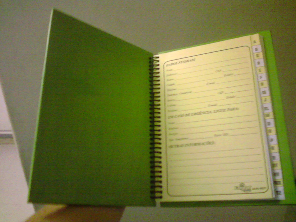 Agenda de telefone decorada*... Bertolini Arte em Madeiras Flickr